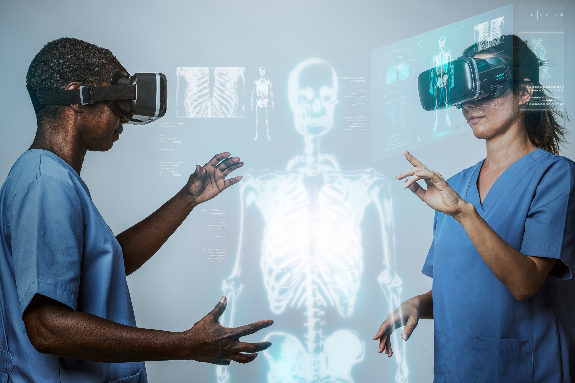 Advances in augmented reality for medical training